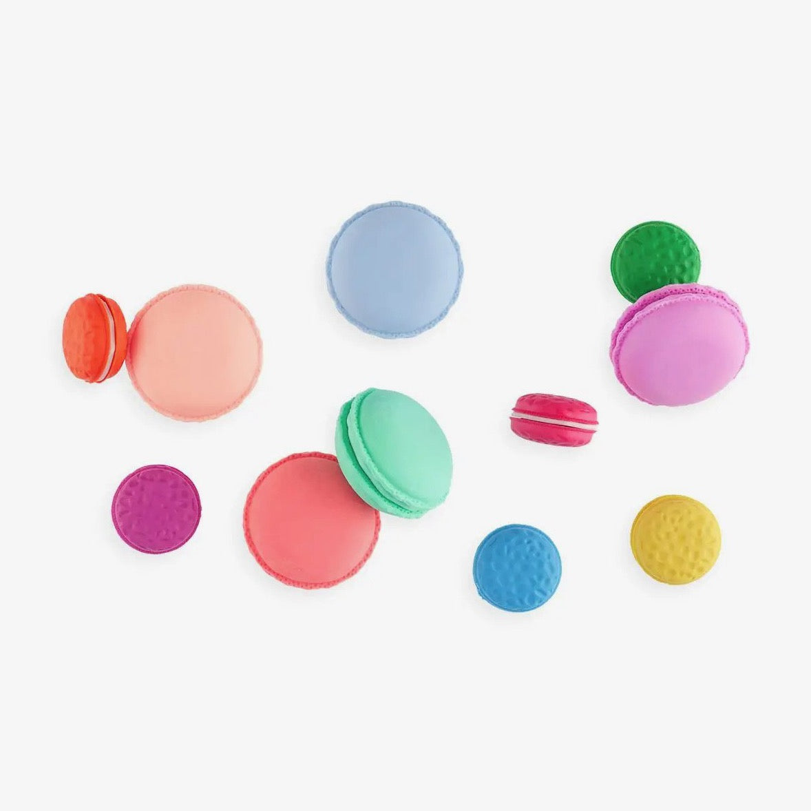 Le Macaron Patisserie Scented Eraser - Set of 5 Art Supplies OOLY - Art & School Supplies   