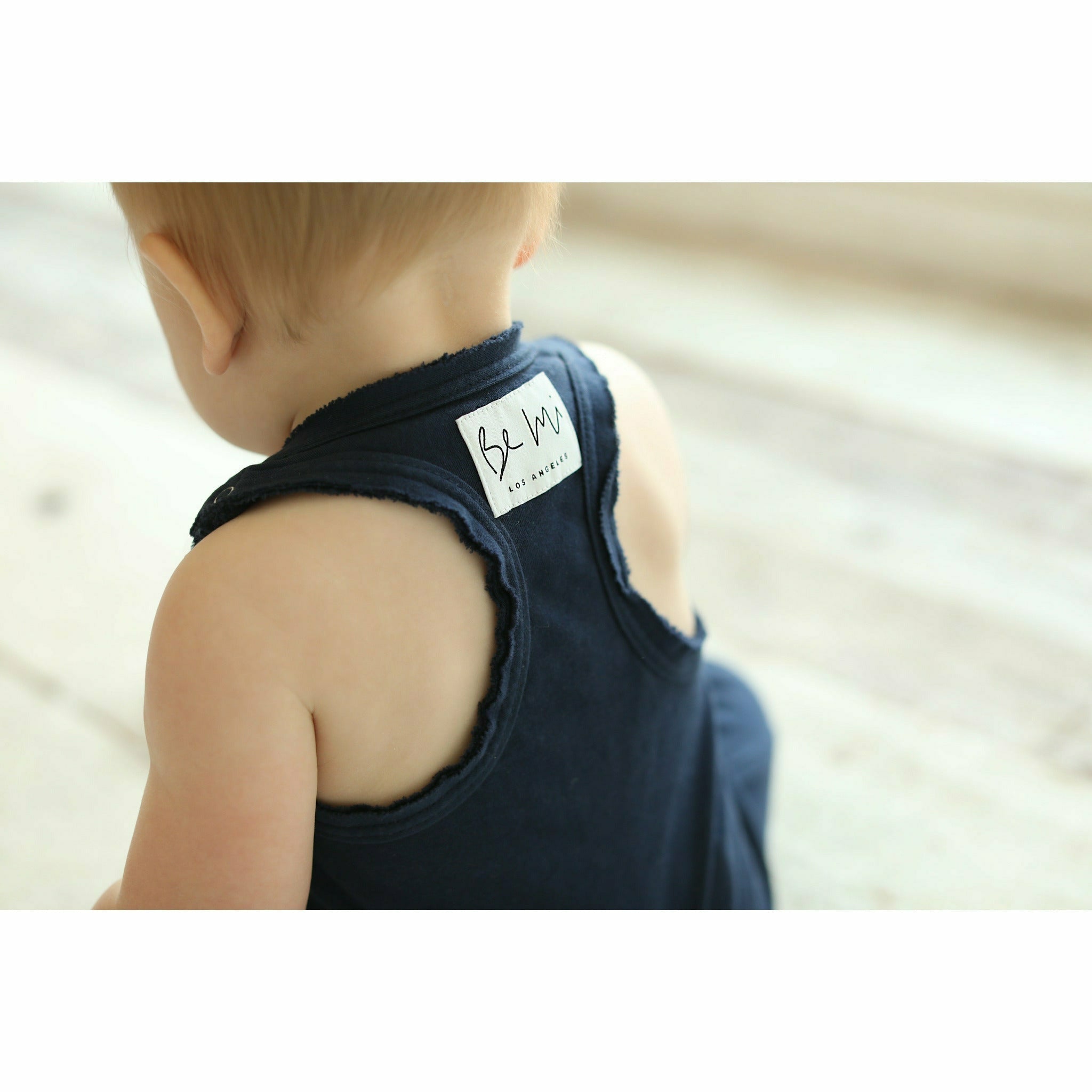 Baby Romper Navy Rompers Be Mi Los Angeles   