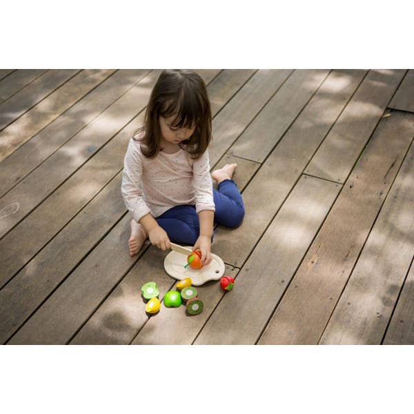 Wooden Assorted Fruit  Set Kids Toys PlanToys   