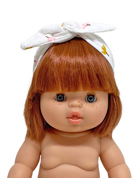 Ophelia cotton headband Doll Clothing Minikane   