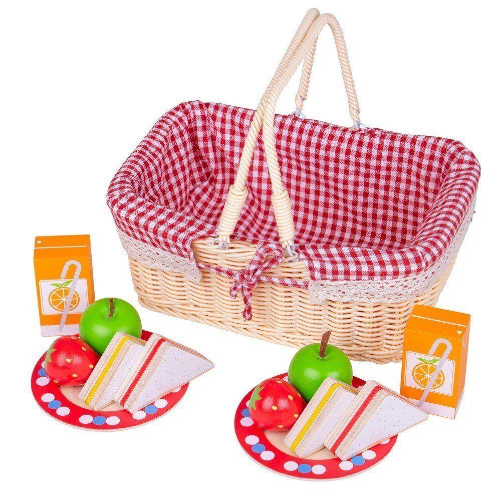 Picnic Basket by Bigjigs Toys US  Bigjigs Toys US   