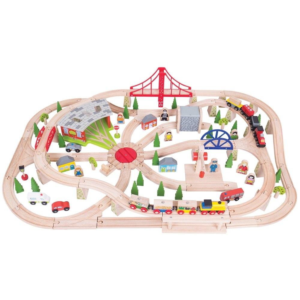 Freight Train Set by Bigjigs Toys US  Bigjigs Toys US   