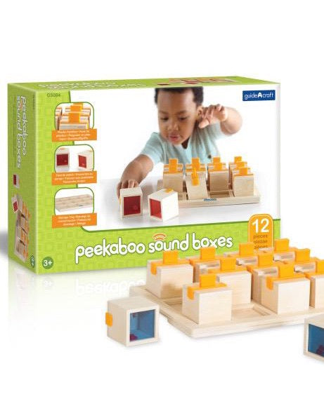 Peekaboo Sound Boxes Kids Toys Guidecraft   