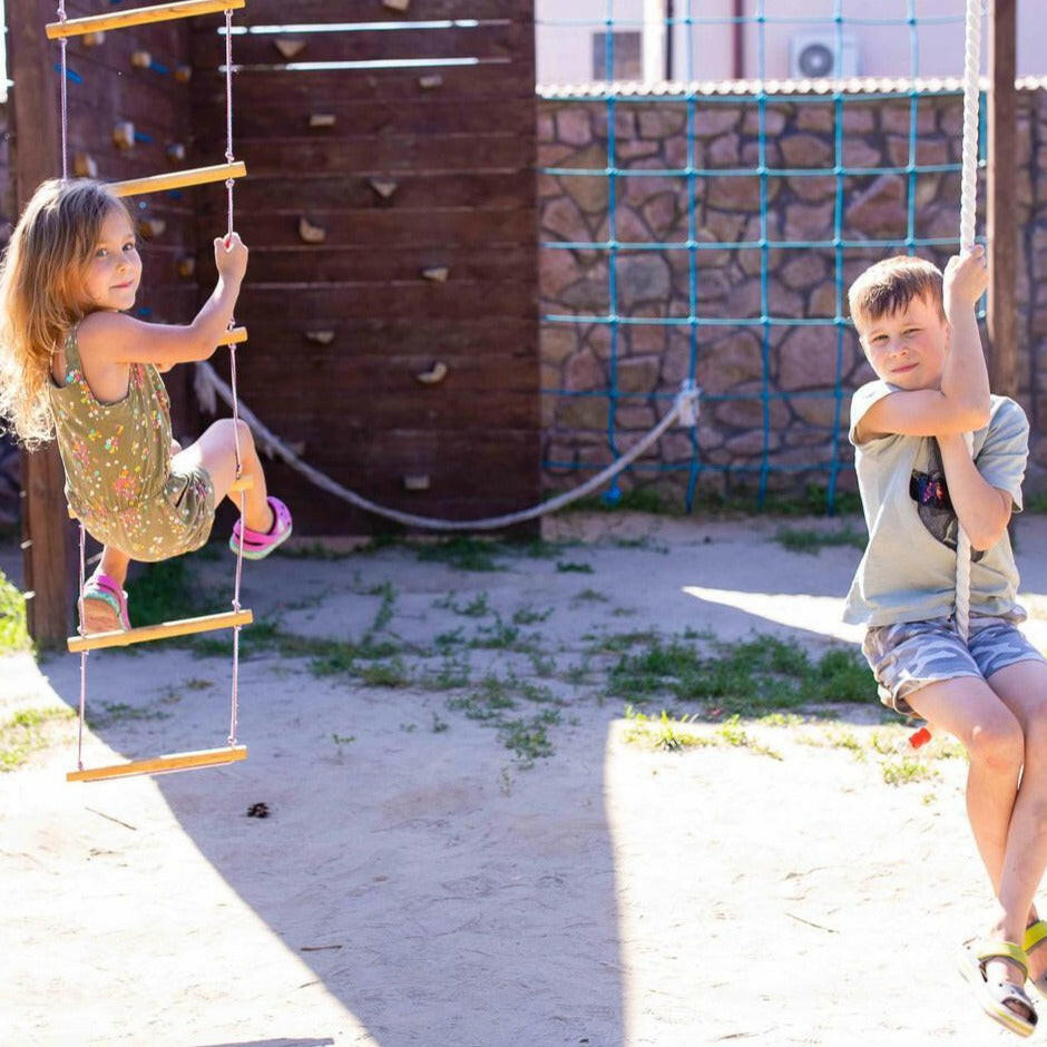 2in1 Swings Set: Disk rope swing + Rope ladder 2in1 Swing Set Goodevas   
