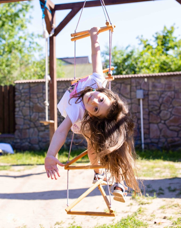 Triangle rope ladder for kids Single Swing Goodevas   