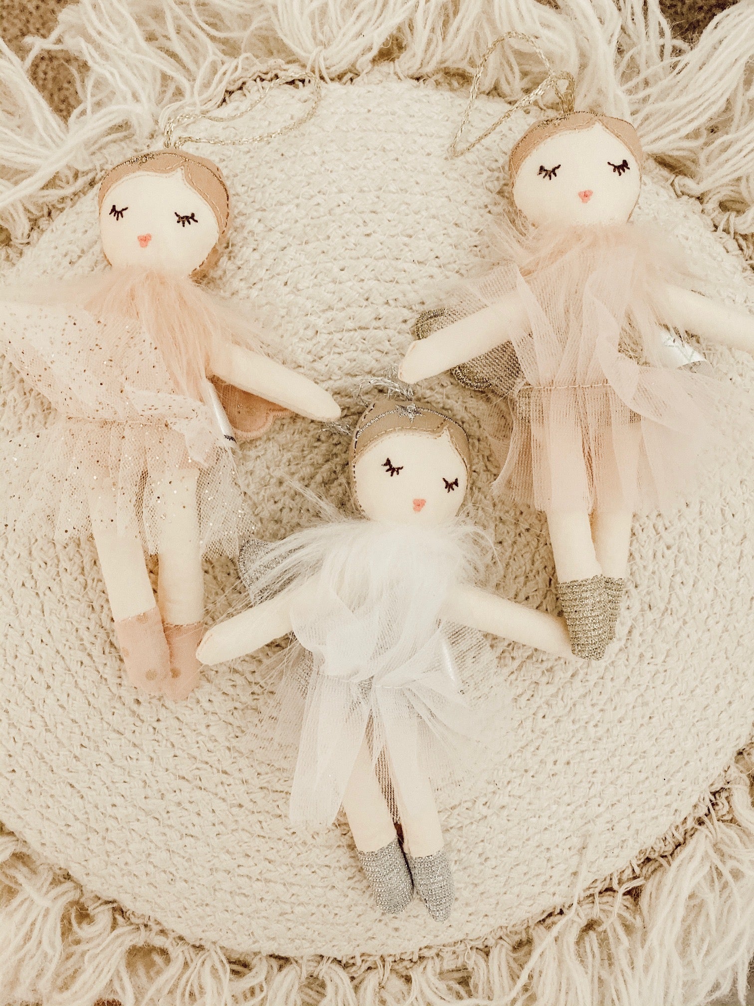 Assorted Angel Doll Christmas Ornaments Ornaments MON AMI   