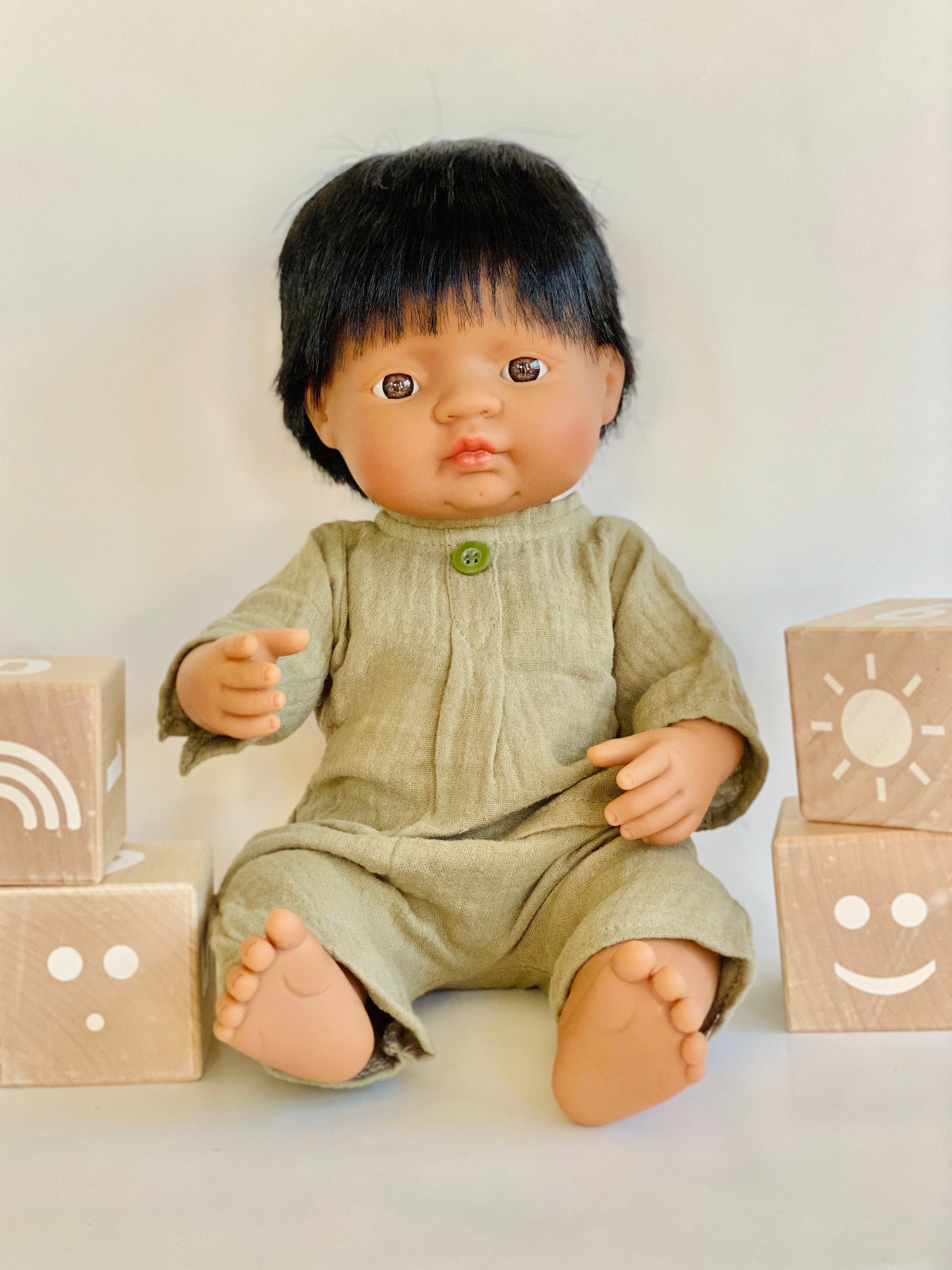 Baby Boy Doll - Hispanic Dolls Miniland   