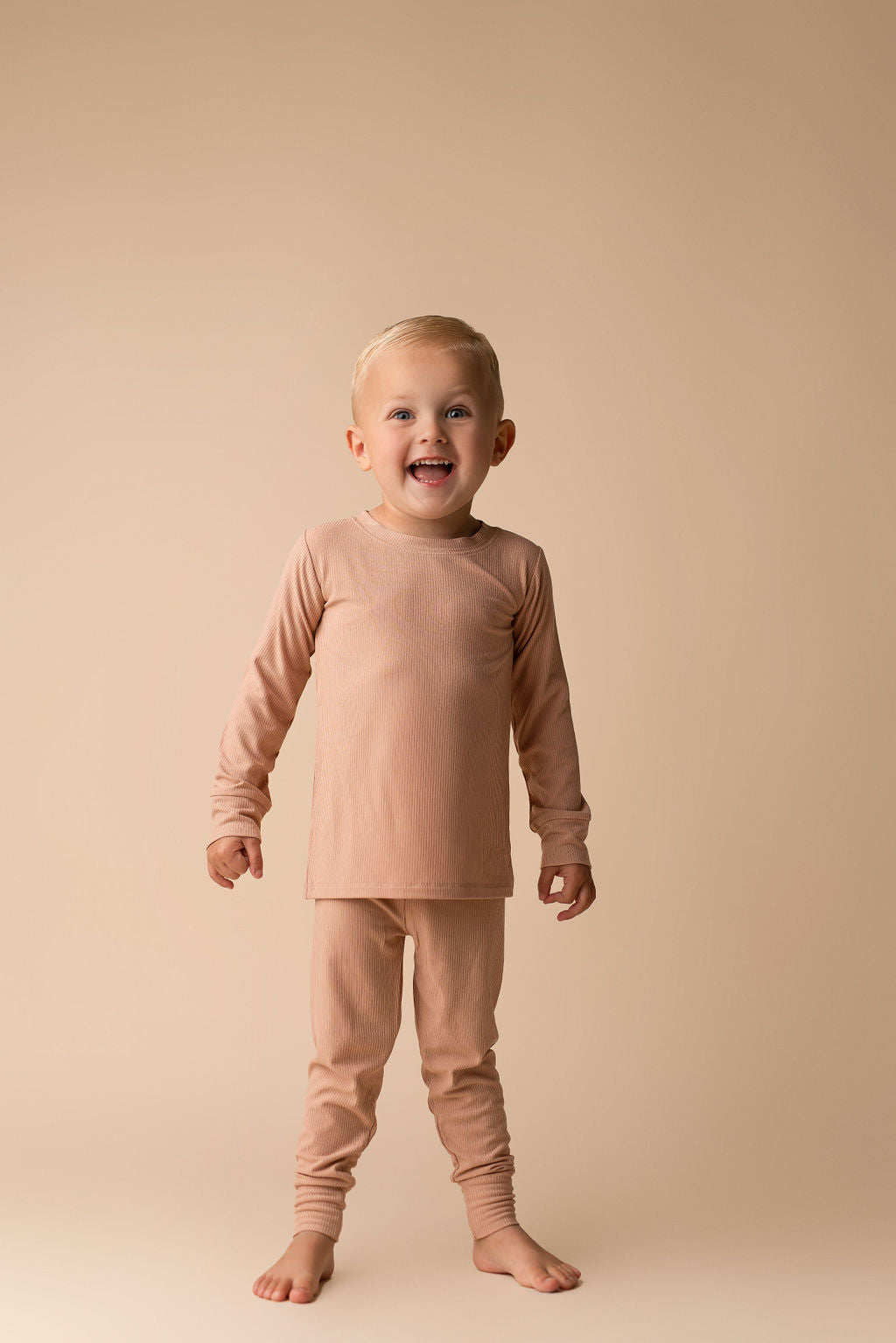 Desert Ribbed Two Piece Set Baby & Toddler In my Jammers   