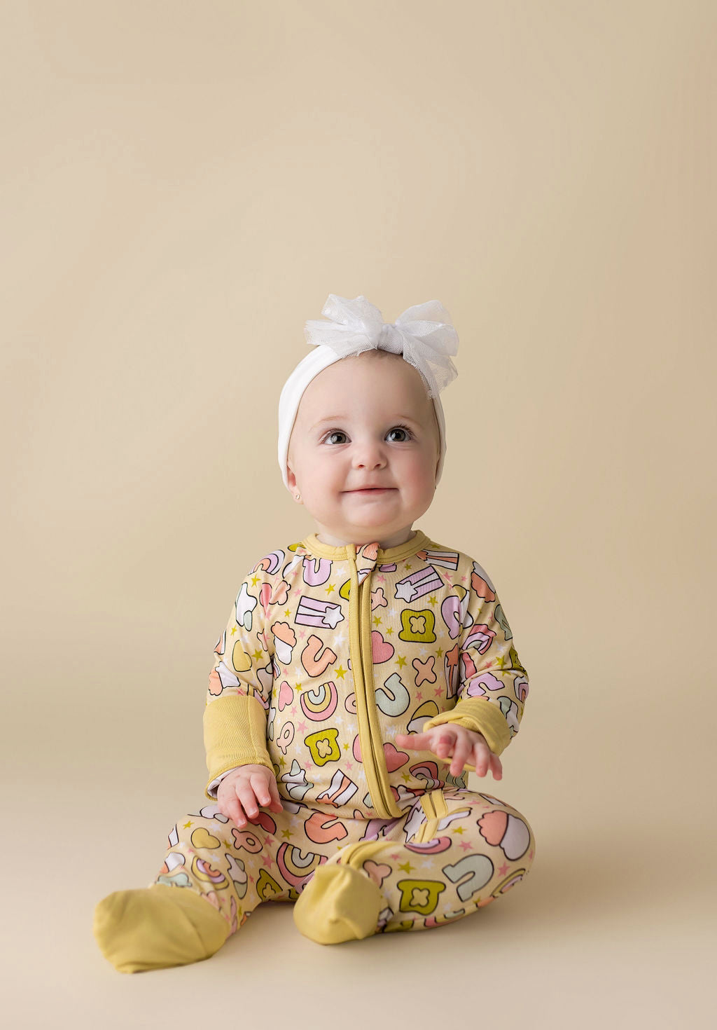 Lucky You Zipper Romper Baby & Toddler In my Jammers   