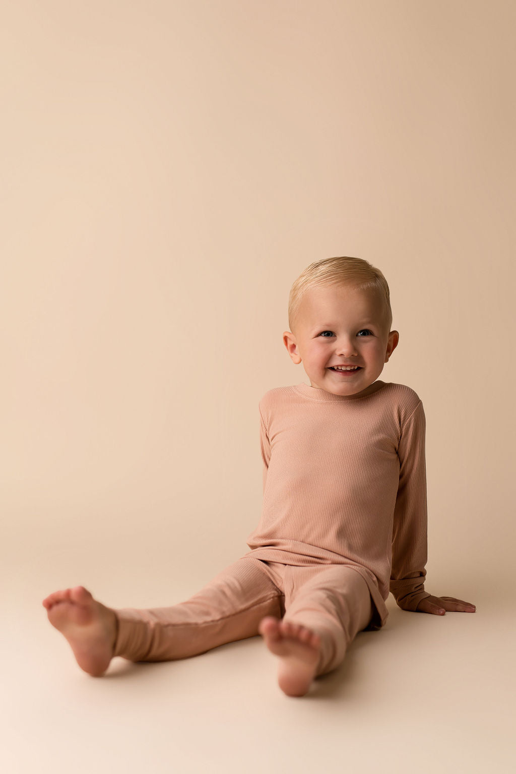 Desert Ribbed Two Piece Set Baby & Toddler In my Jammers   