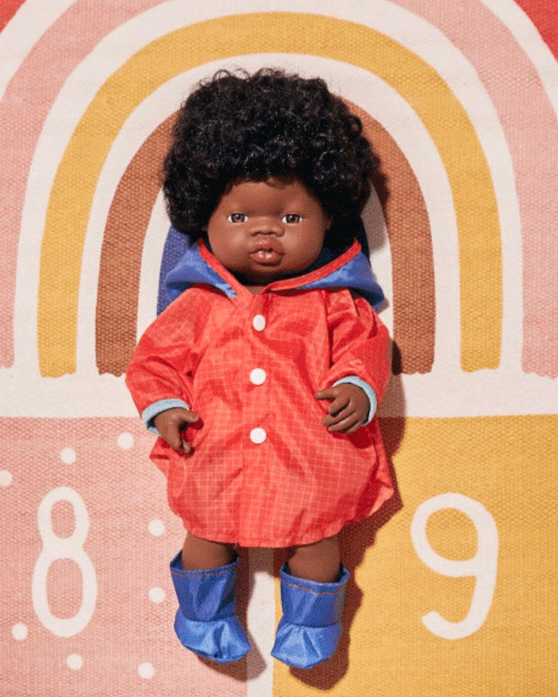 Rain Coat & Boots for Dolls