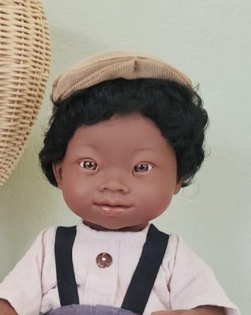 Baby Boy Doll Newsboy Corduroy Hat