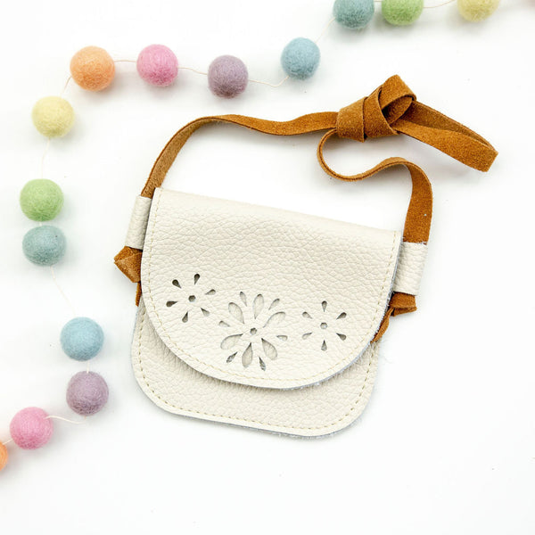 Milk BLOSSOMS Leather PURSE Toddler & Kids