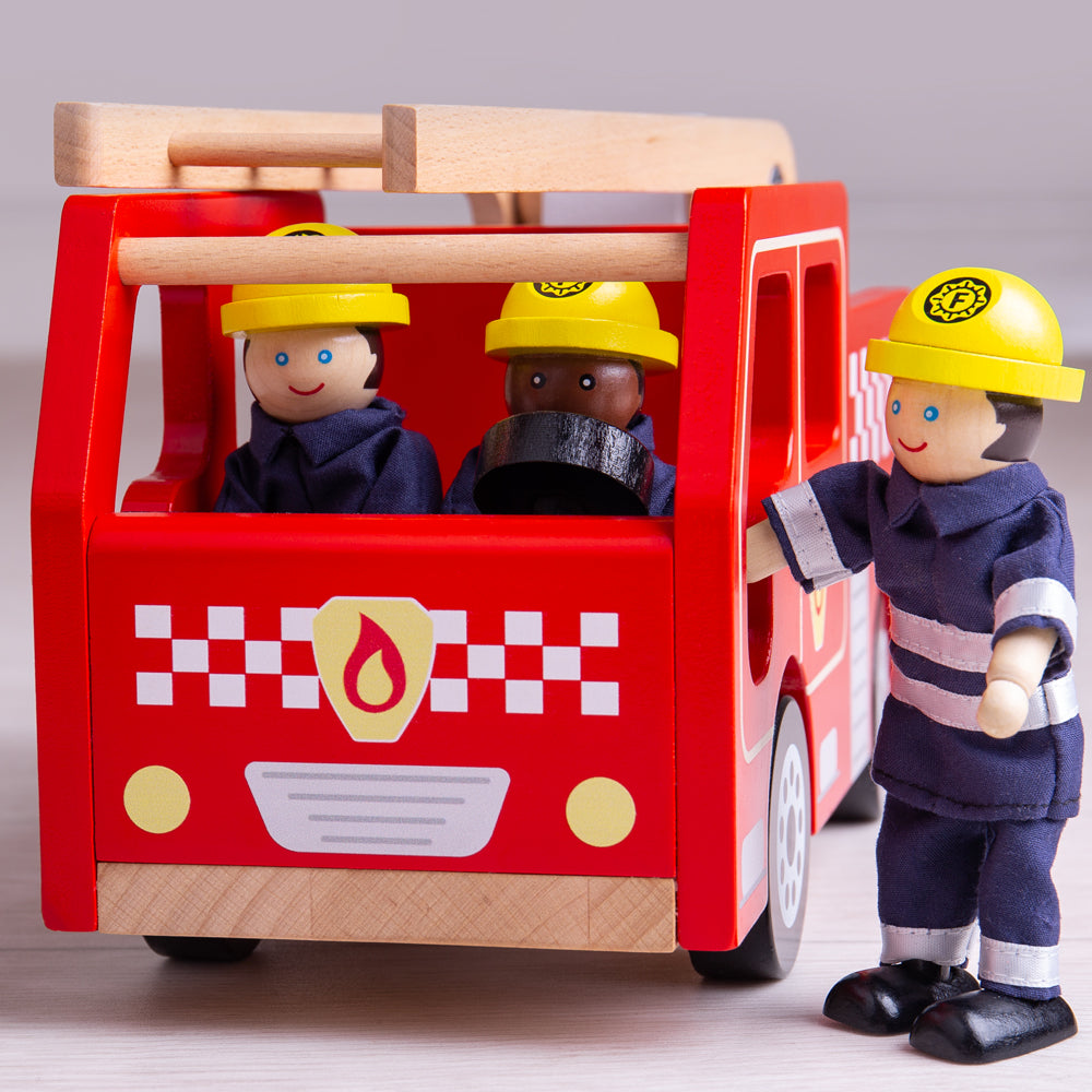 City Fire Engine by Bigjigs Toys US  Bigjigs Toys US   