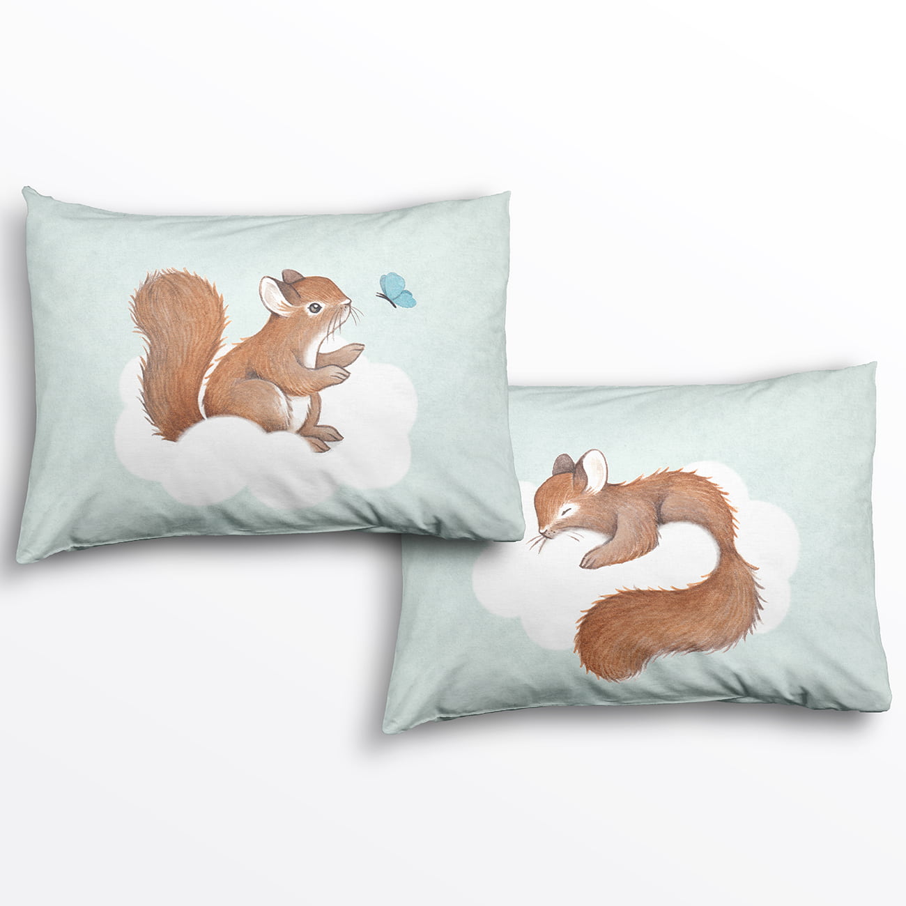 2-pack Enchanted Forest Standard Size Pillowcases Pillowcase Rookie Humans   