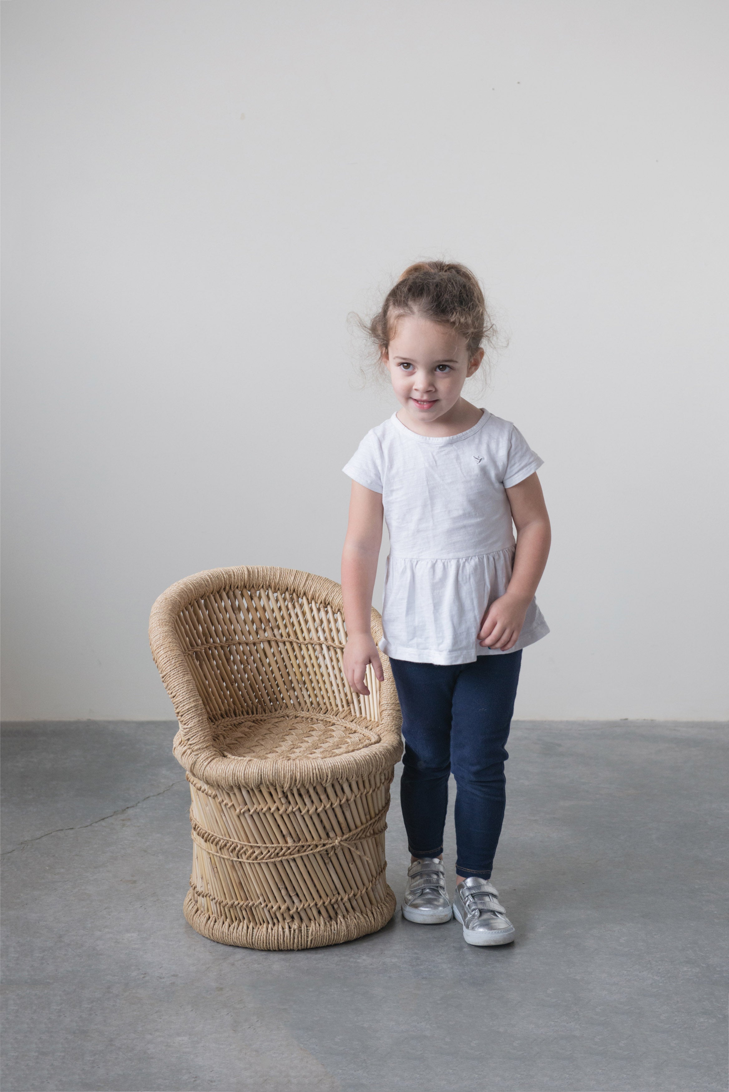 Preorder Kids Rattan Chair Children's Furniture Bloomingville Mini   