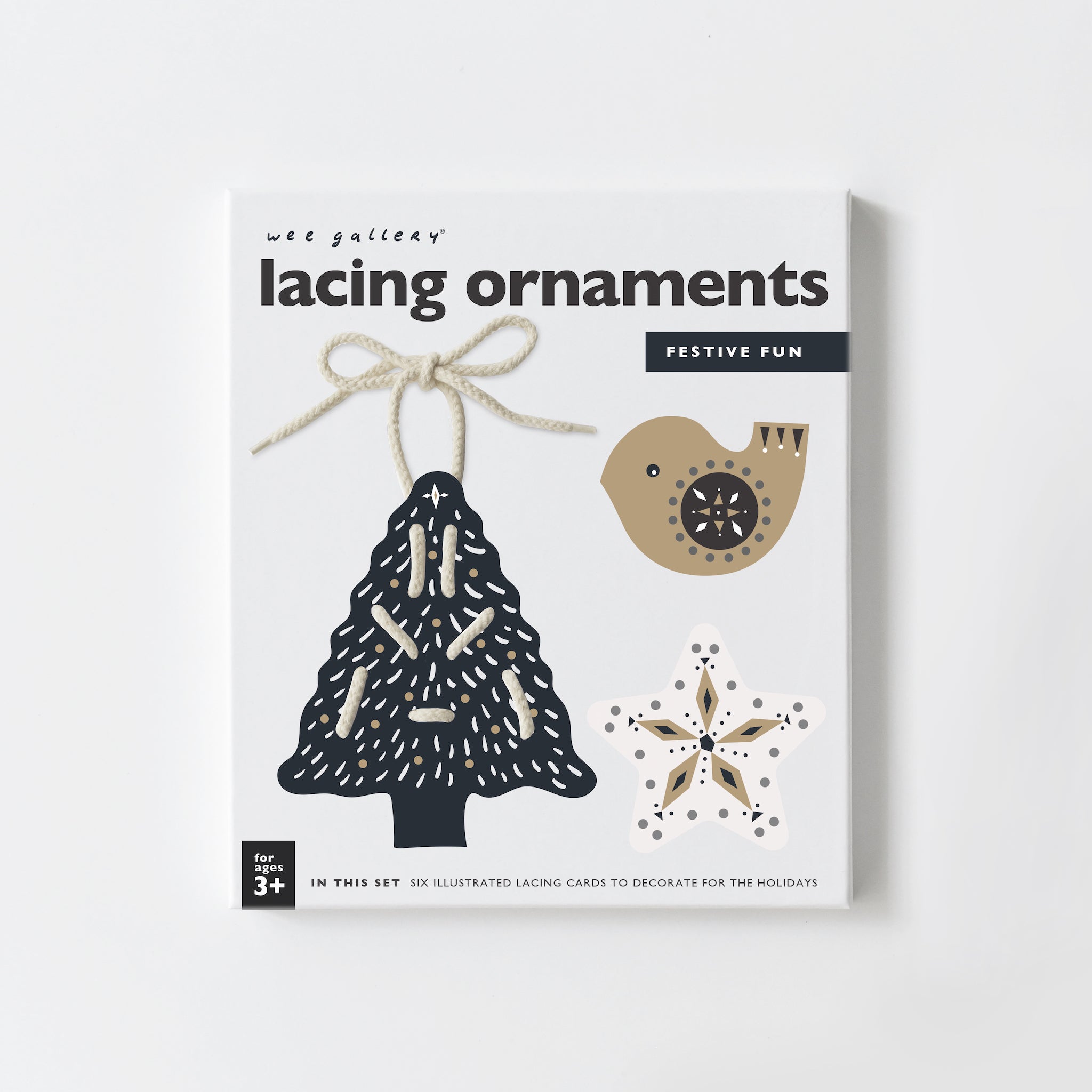 Festive Fun Lacing Ornaments Christmas Wee Gallery   