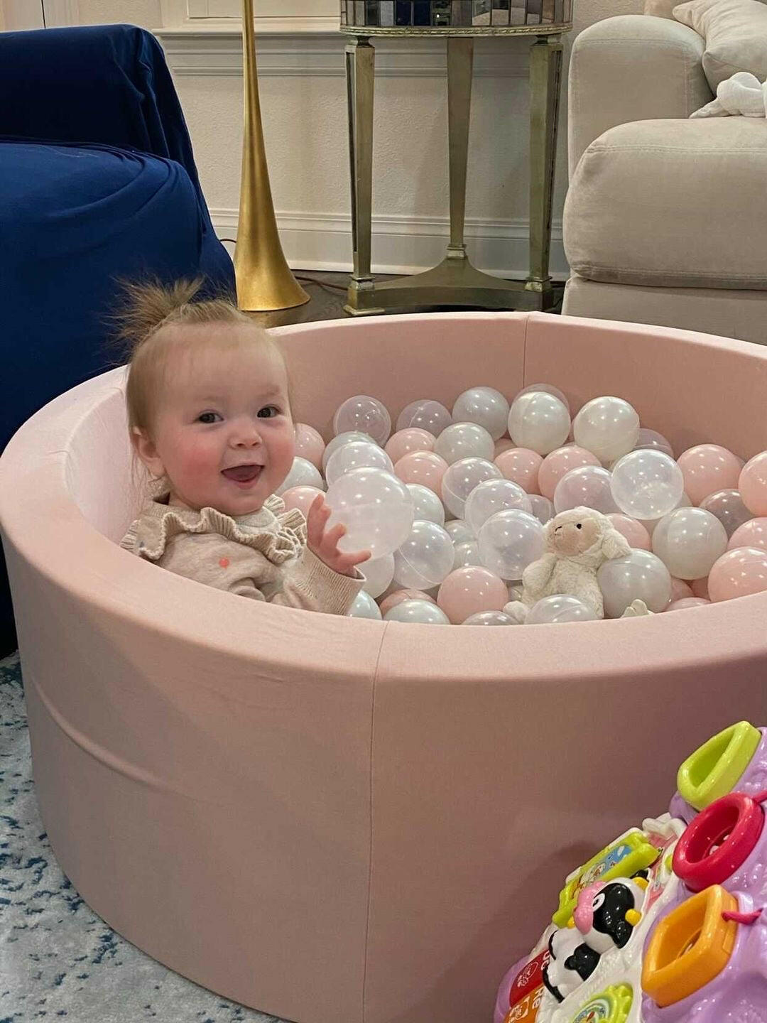 Classic Blush Ball Pit + 200 Pit Balls Ball Pit Bundles Little Big Playroom   
