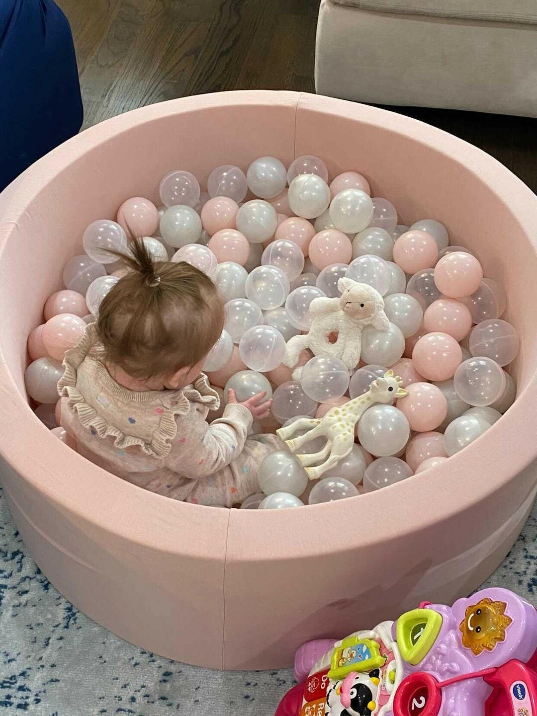 Classic Blush Ball Pit + 200 Pit Balls Ball Pit Bundles Little Big Playroom   