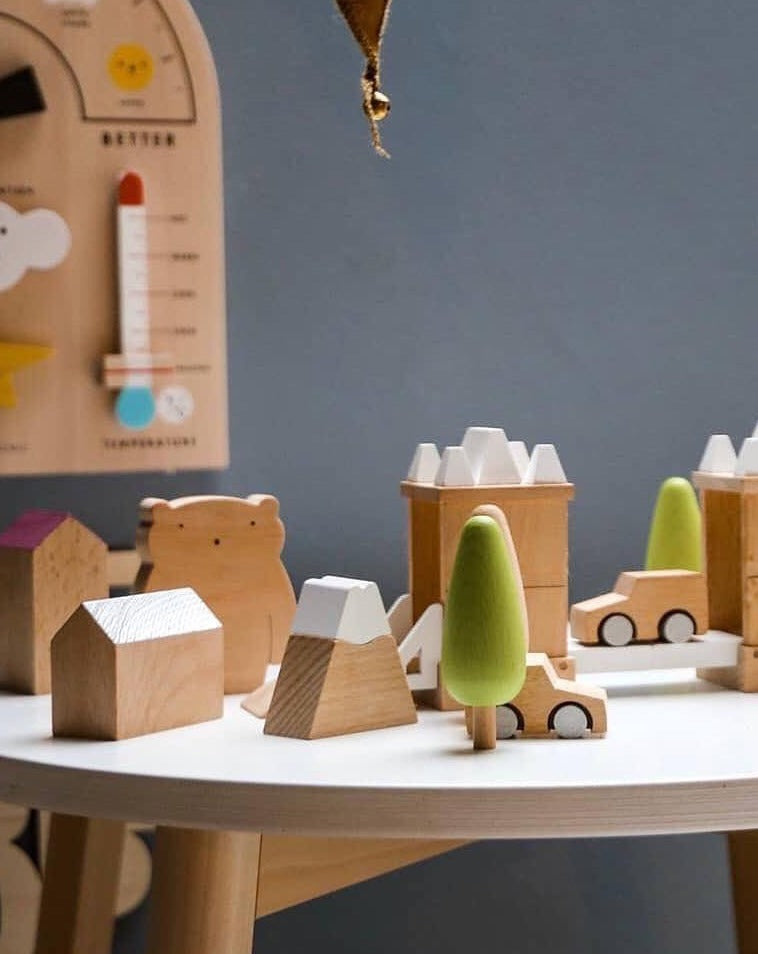 Machi - Tiny Wooden Town Wooden Toys kiko+ and gg*   