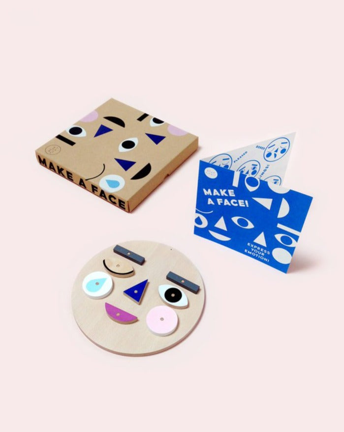 Make a Face Wooden Toy. Teach toddlers emotions through play.