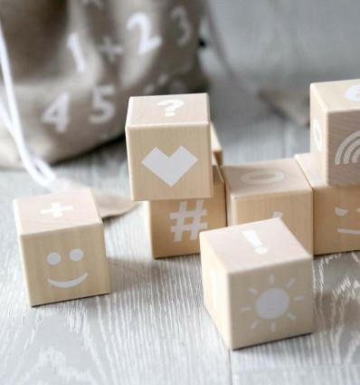 Math Blocks In Various Colors – Little Wonder & Co