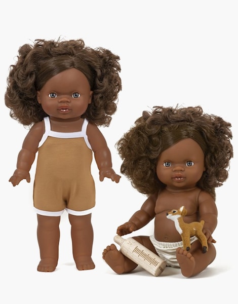 Minikane Charline Baby Girl Doll Dolls Minikane   