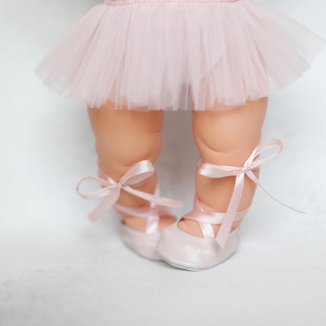 Doll Ballerina "Pointe" Shoes Doll Accessories Little Wonder & Co.   