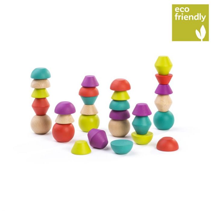 Towering Beads Wooden Puzzle Miniland   