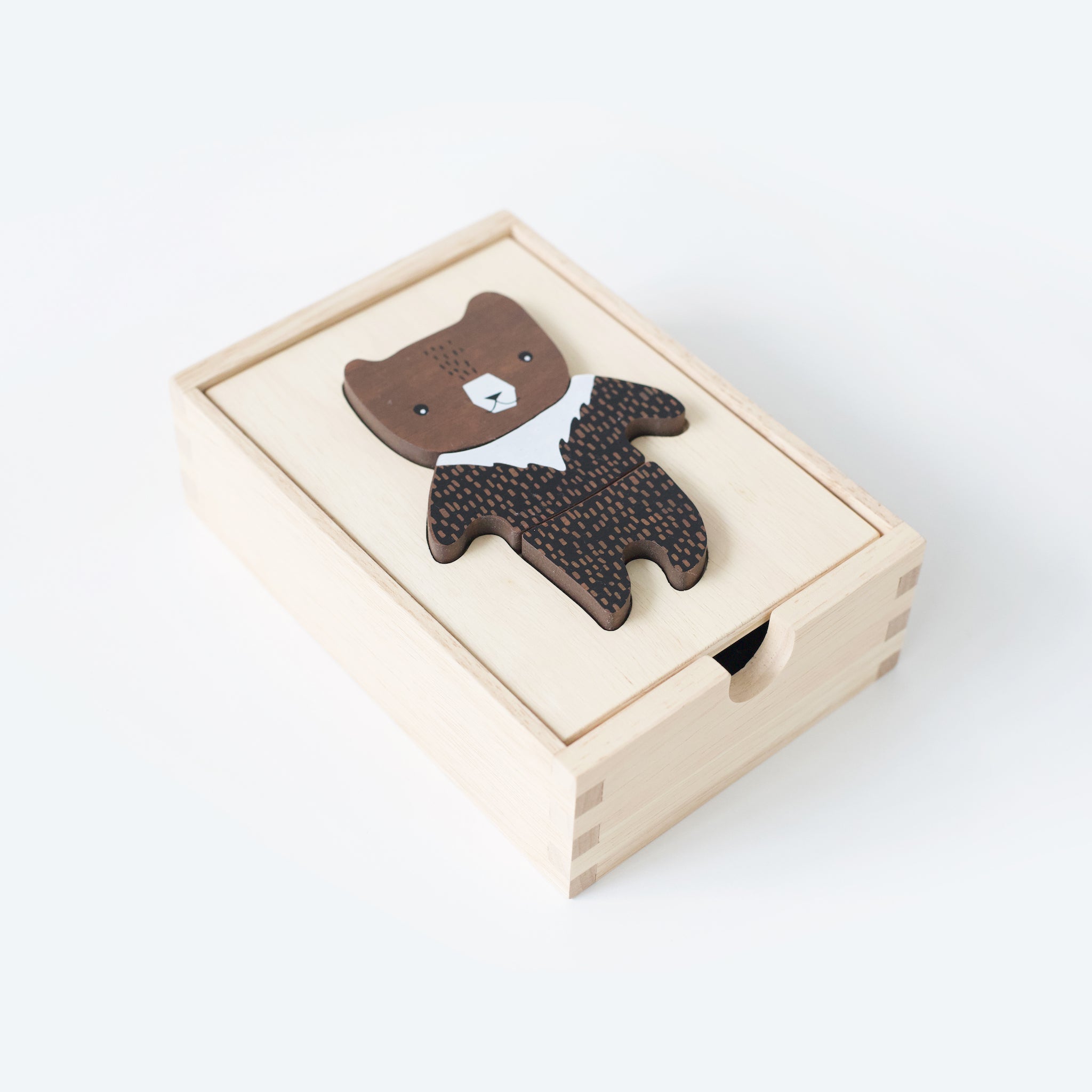 Mix & Match Animal Tiles Wooden Toys Wee Gallery   