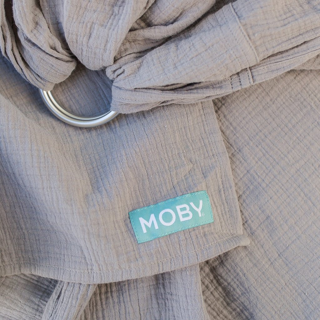 Moby Sling - Pewter Baby Essentials Moby   