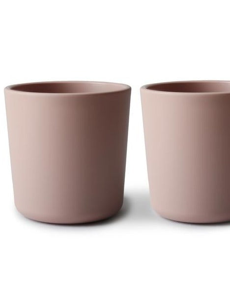 Dinnerware Cup - Set of 2 -Blush feeding Mushie   