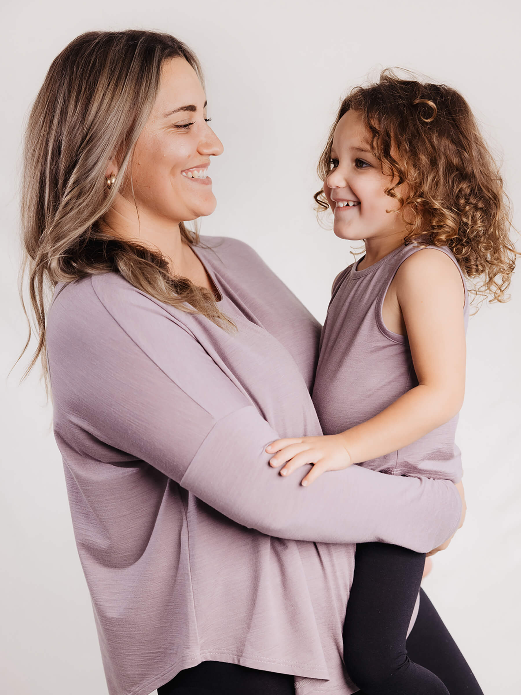 Child Climb Tank Mauve child tops Nui Organics   