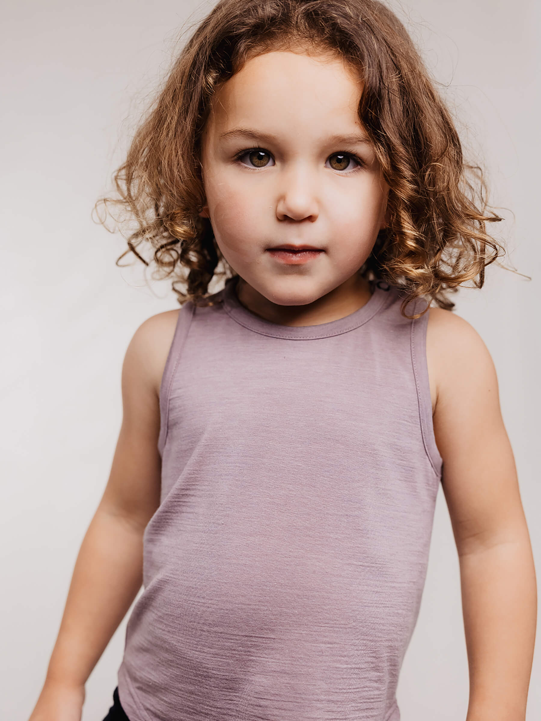 Child Climb Tank Mauve child tops Nui Organics   