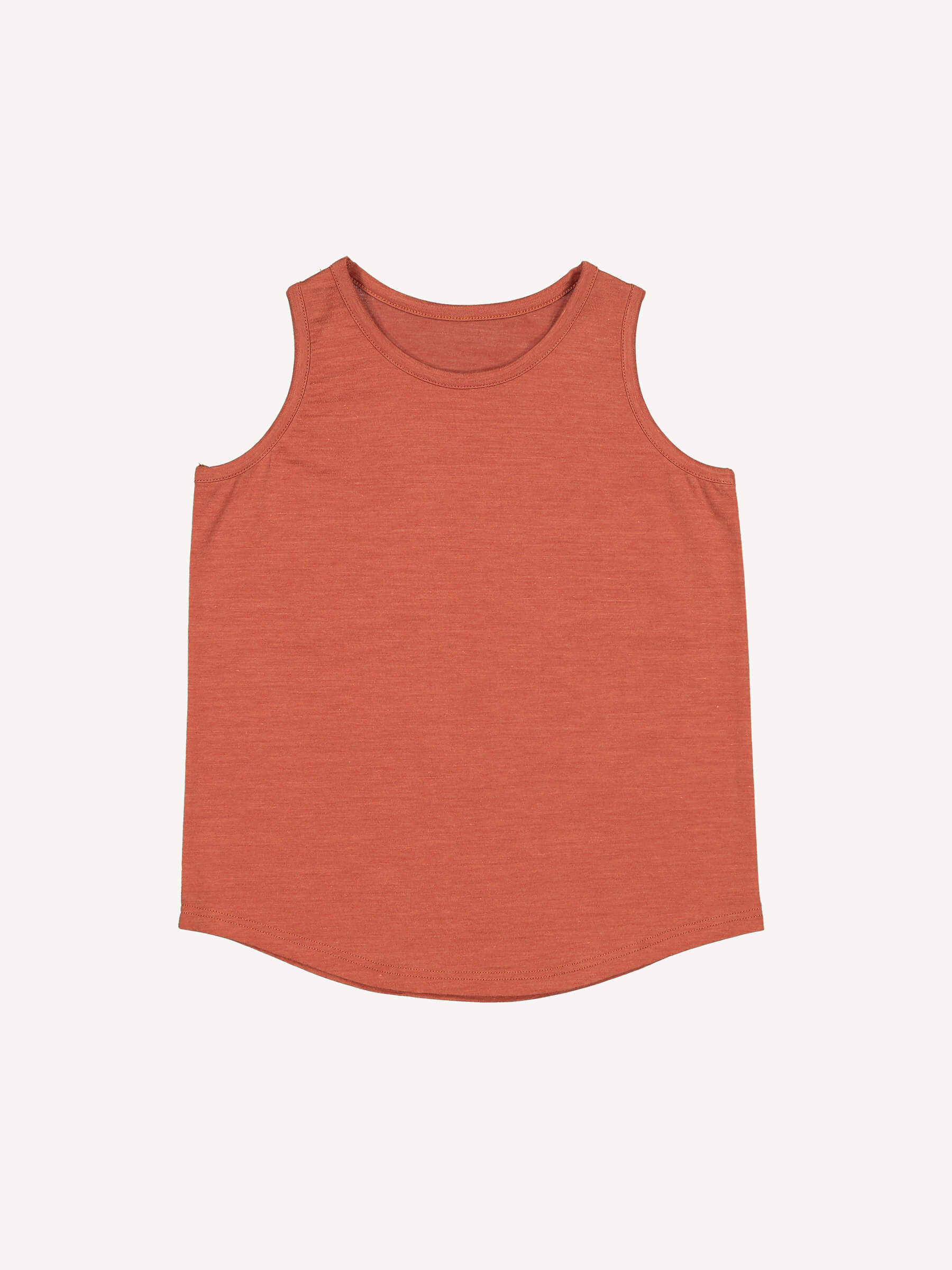 Child Climb Tank Salmon child tops Nui Organics 2y  