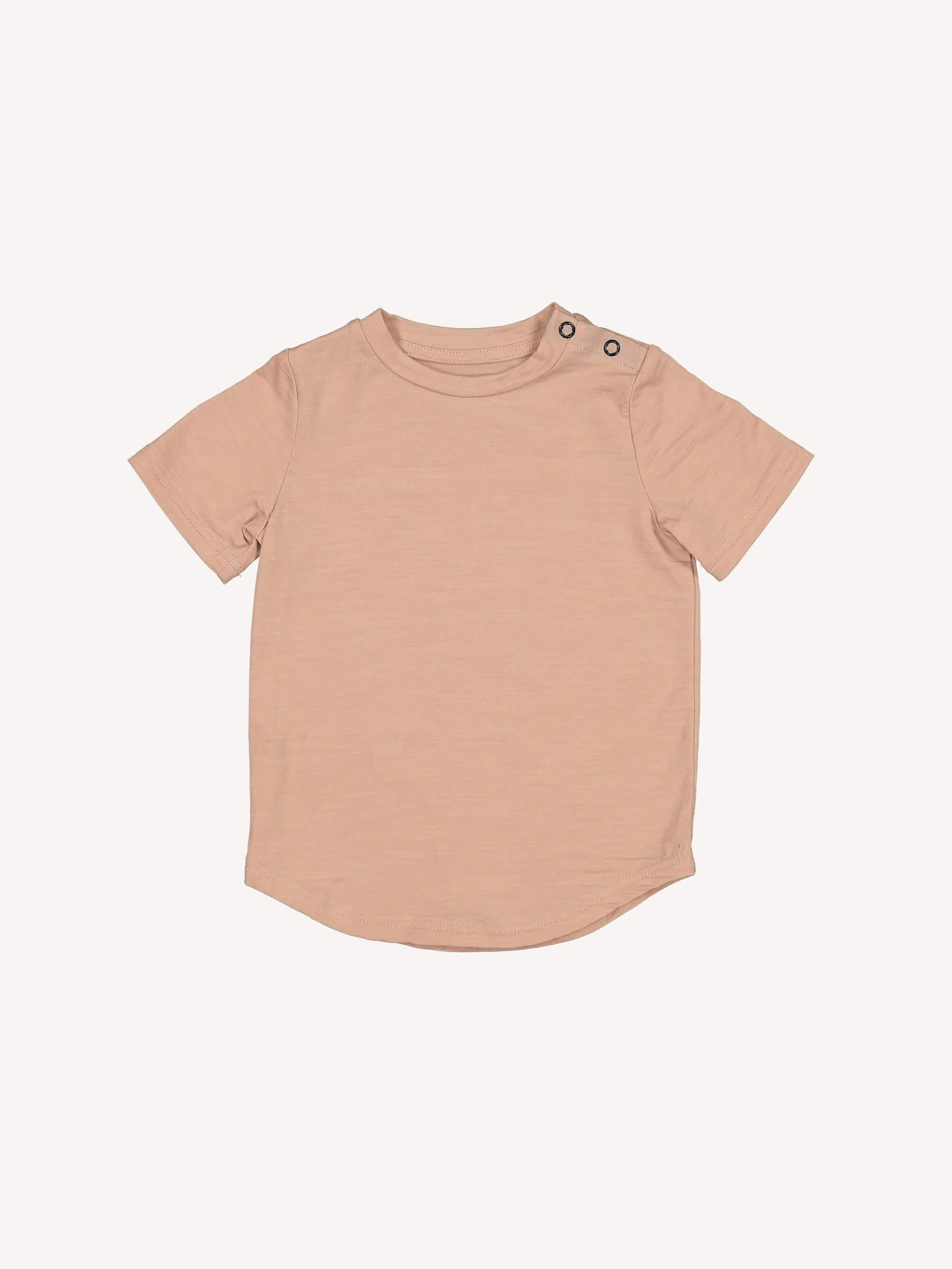 Baby Salus Tee Mushroom baby tops Nui Organics 0-3m  