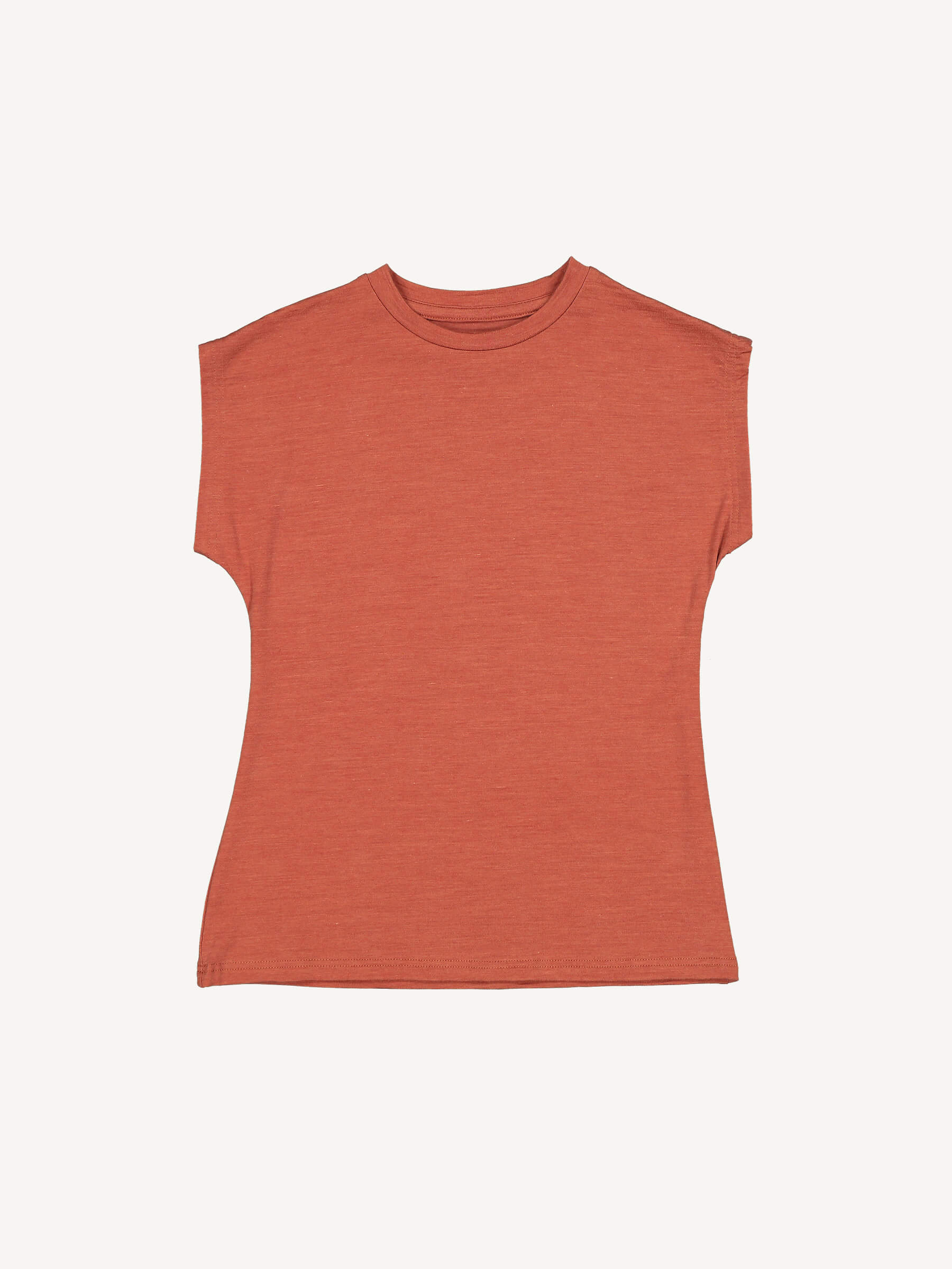 Child Lily Tee Salmon child tops Nui Organics 2y  