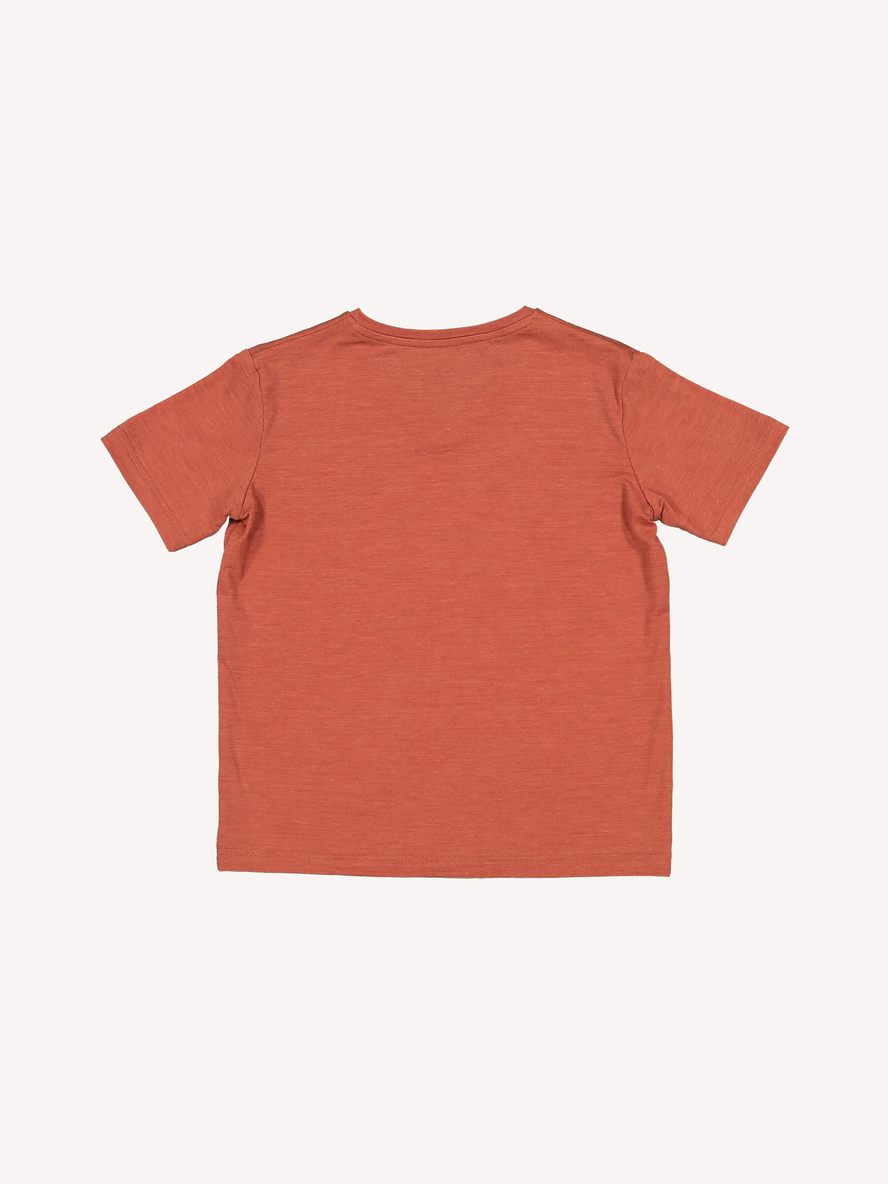 Child Plunge Tee Salmon child tops Nui Organics   