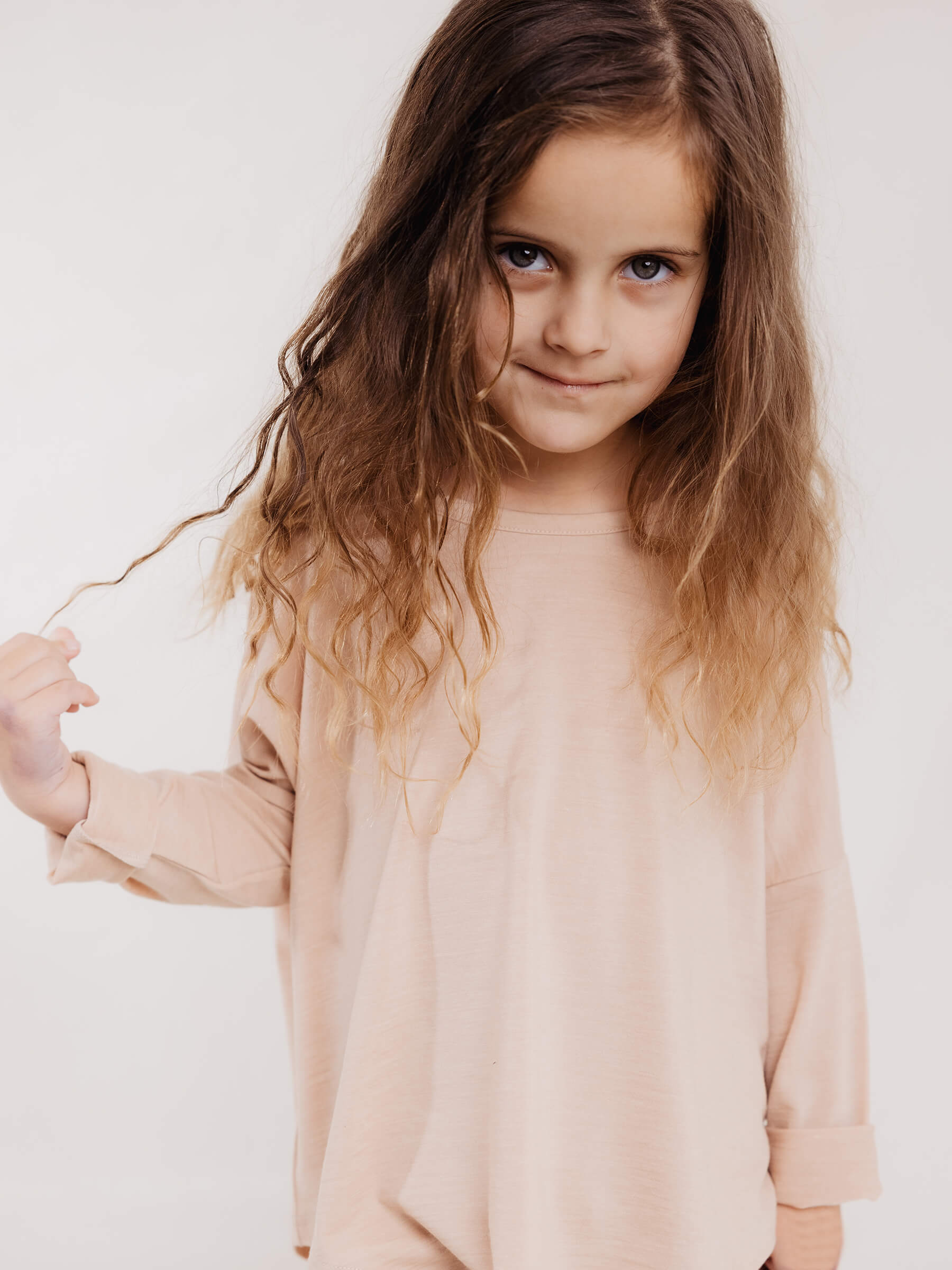 Child Steffi Tee Mushroom child tops Nui Organics   