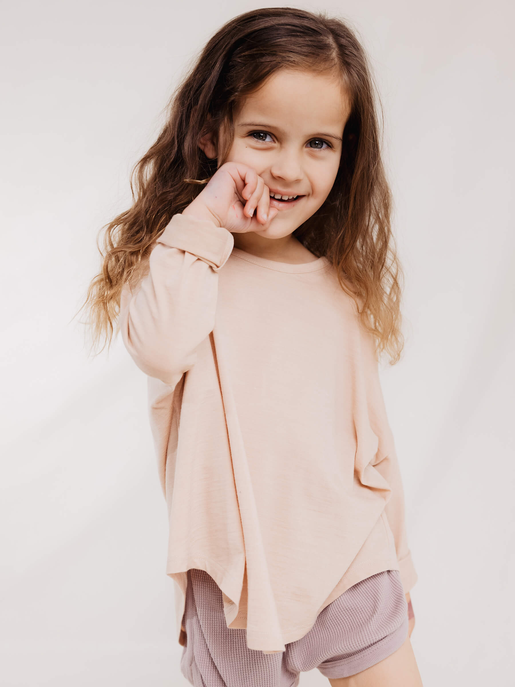 Child Steffi Tee Mushroom child tops Nui Organics   