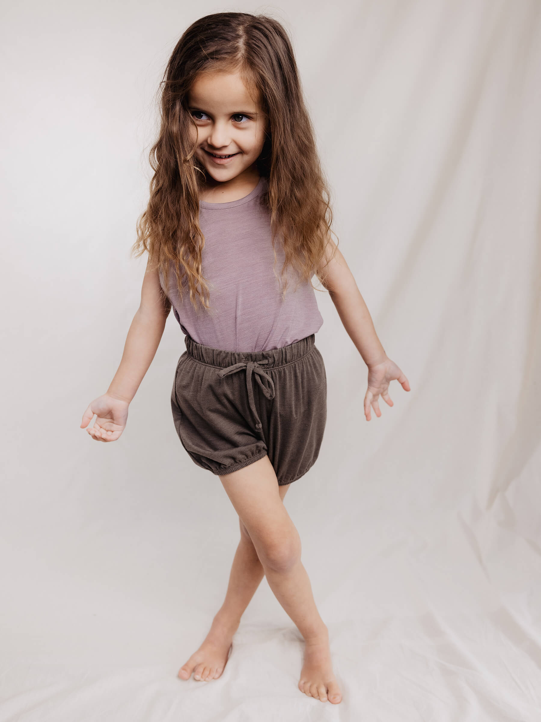 Child Juniper Shorts Crocodile child bottoms Nui Organics   