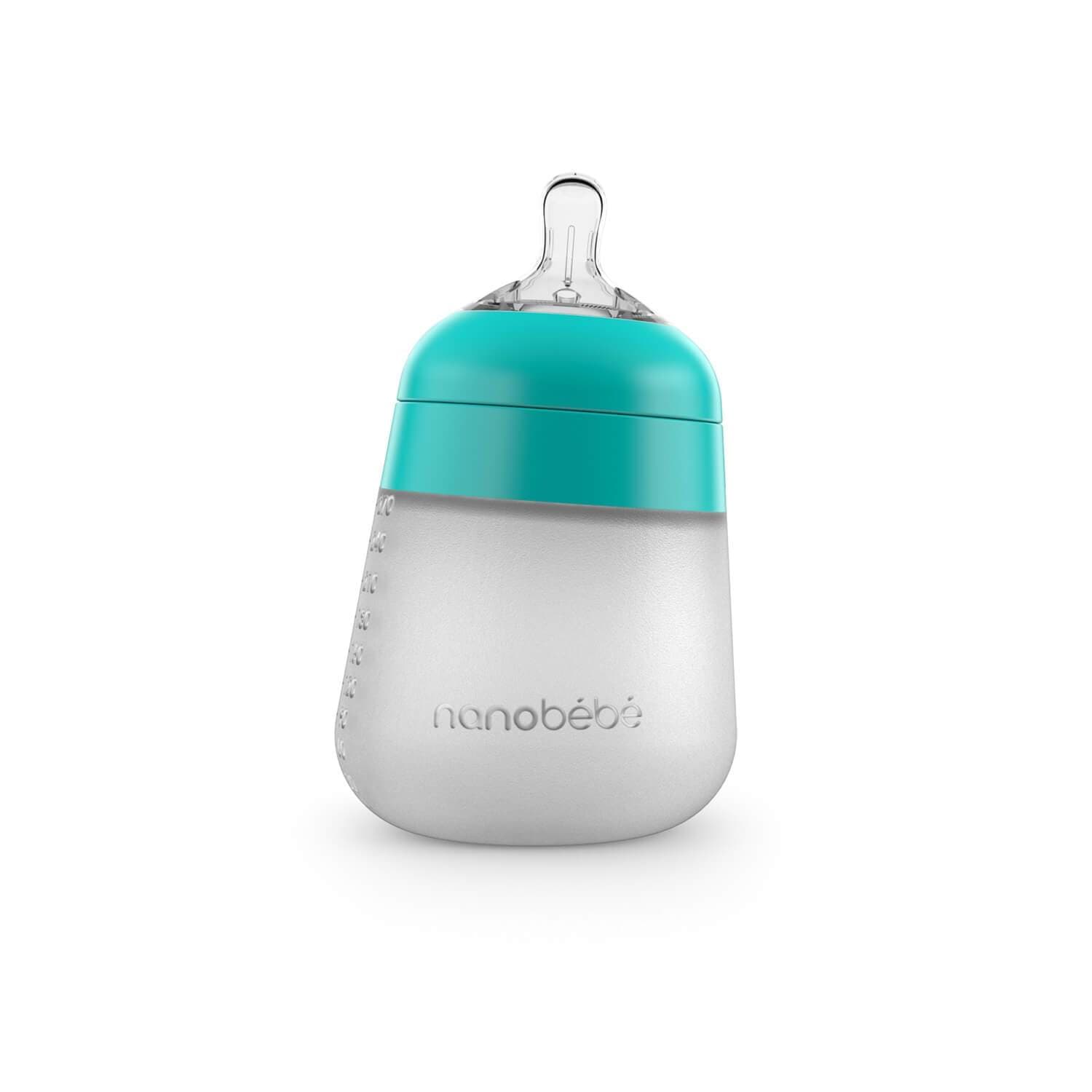 Flexy Silicone Baby Bottle - 5oz & 9oz Best Sellers Nanobébé US   