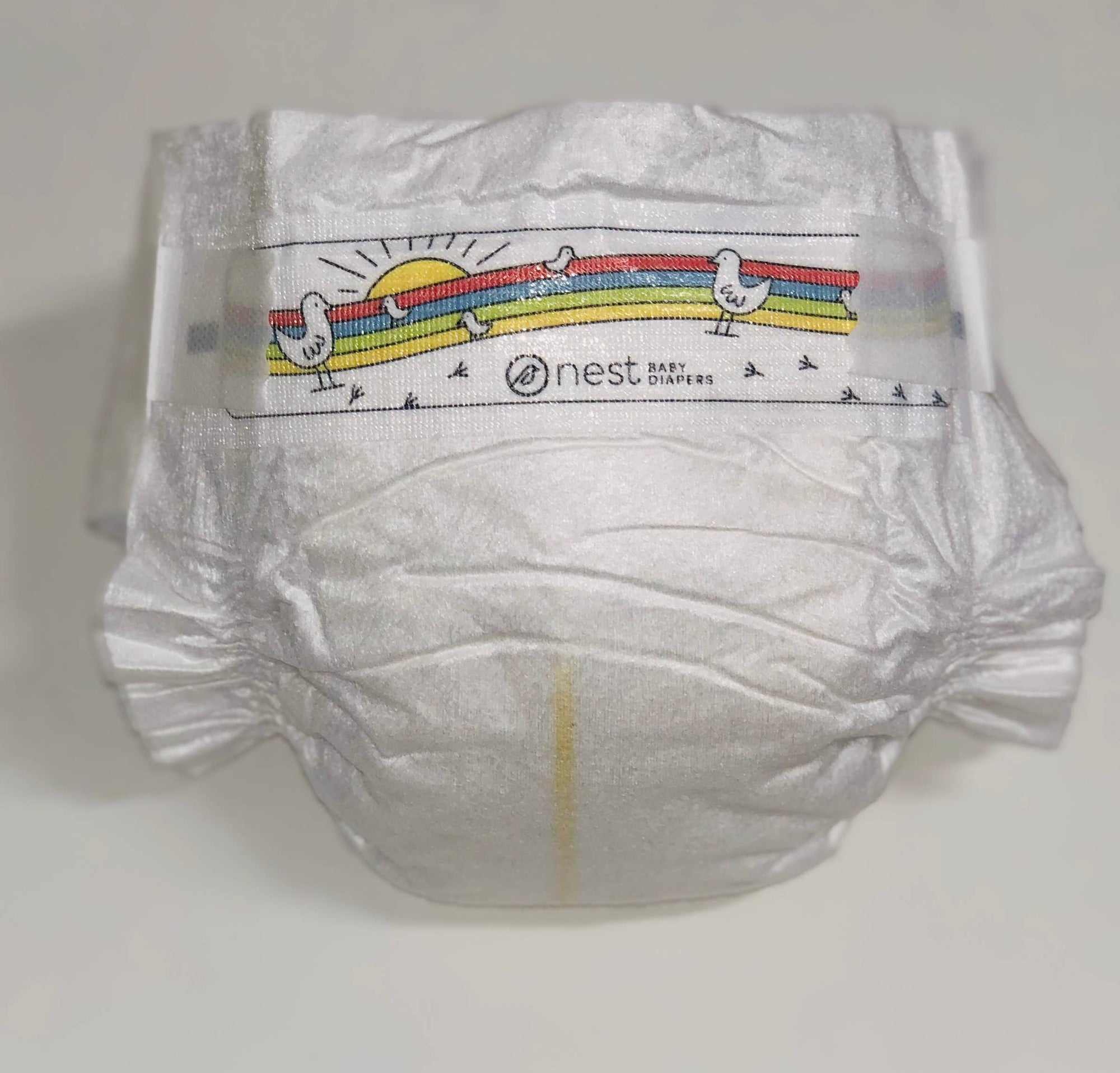 Sustainable Plant Based  Baby Diapers - Size 1 Baby Essentials Nest Diapers   