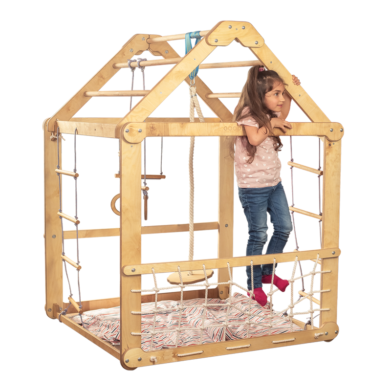 Indoor top wooden playhouse