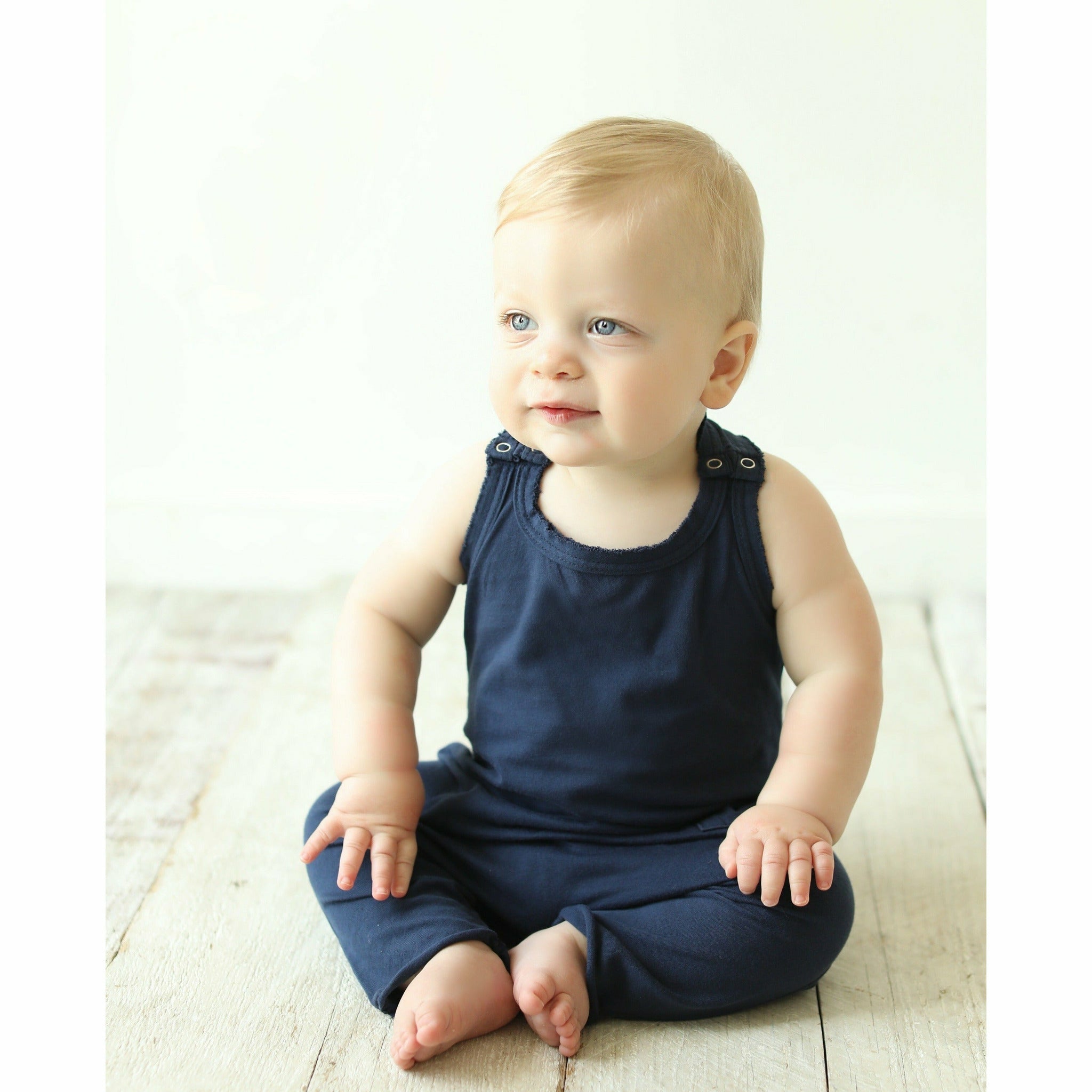 Baby Romper Navy Rompers Be Mi Los Angeles   