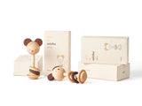 Nice To Michu Wooden Baby Rattle