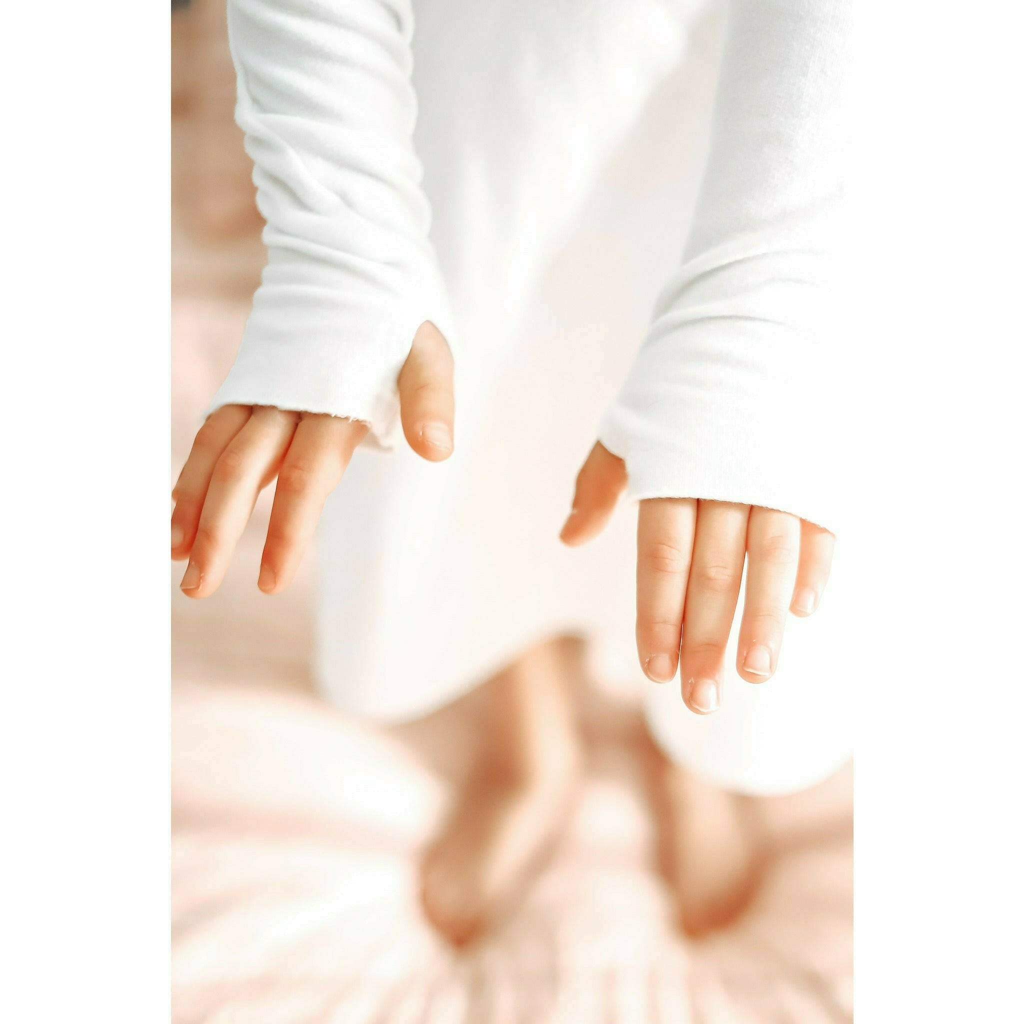 Organic Valentina Dress Long Sleeves Cream Dresses Be Mi Los Angeles   