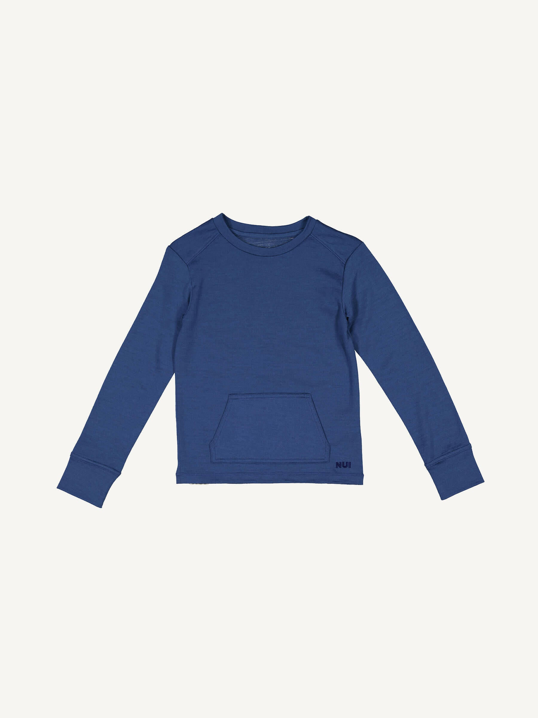 Child Tihoi Merino Crew Navy child tops Nui Organics 2y  