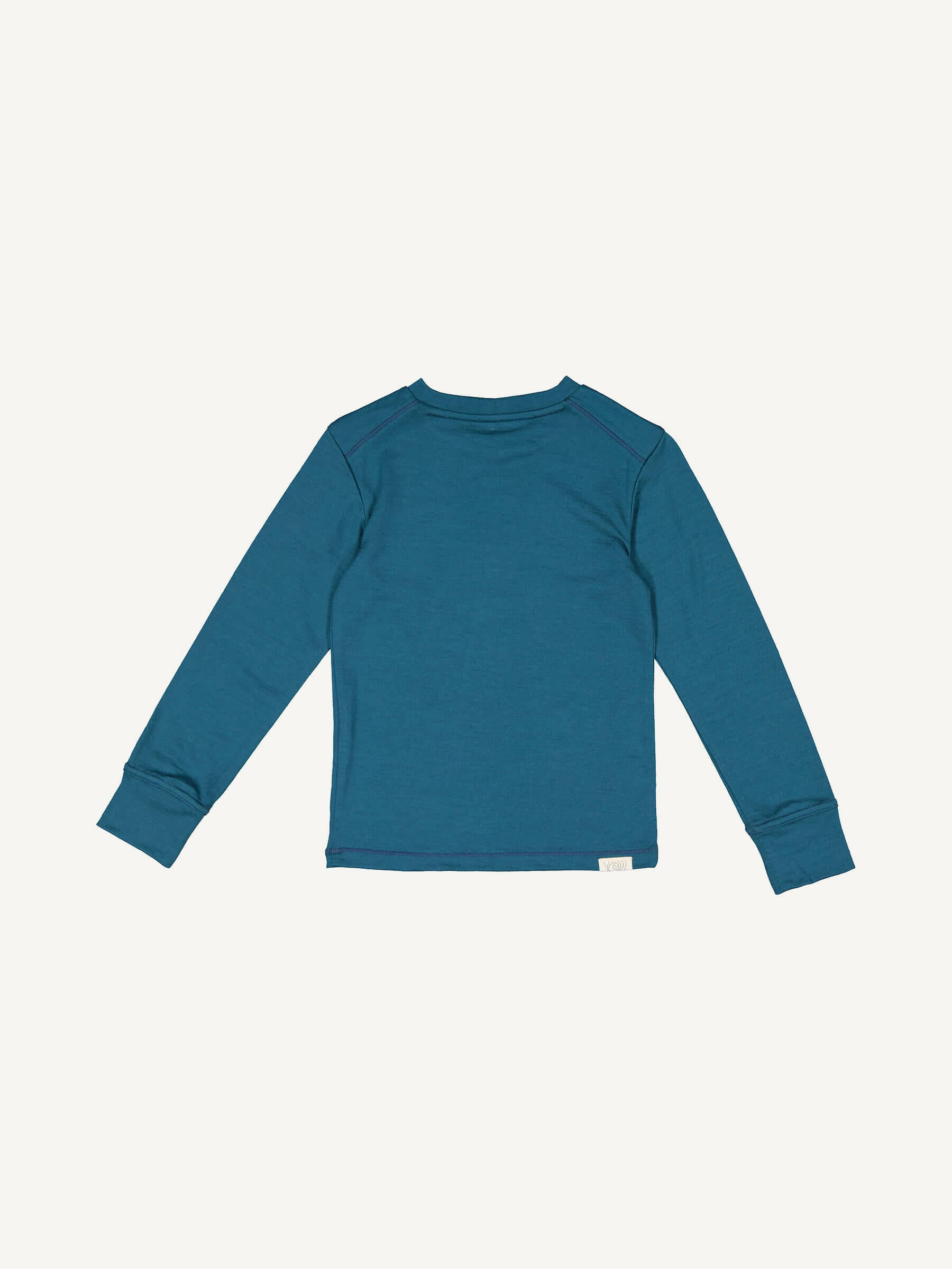 Child Tihoi Merino Crew Deep Sea child tops Nui Organics   