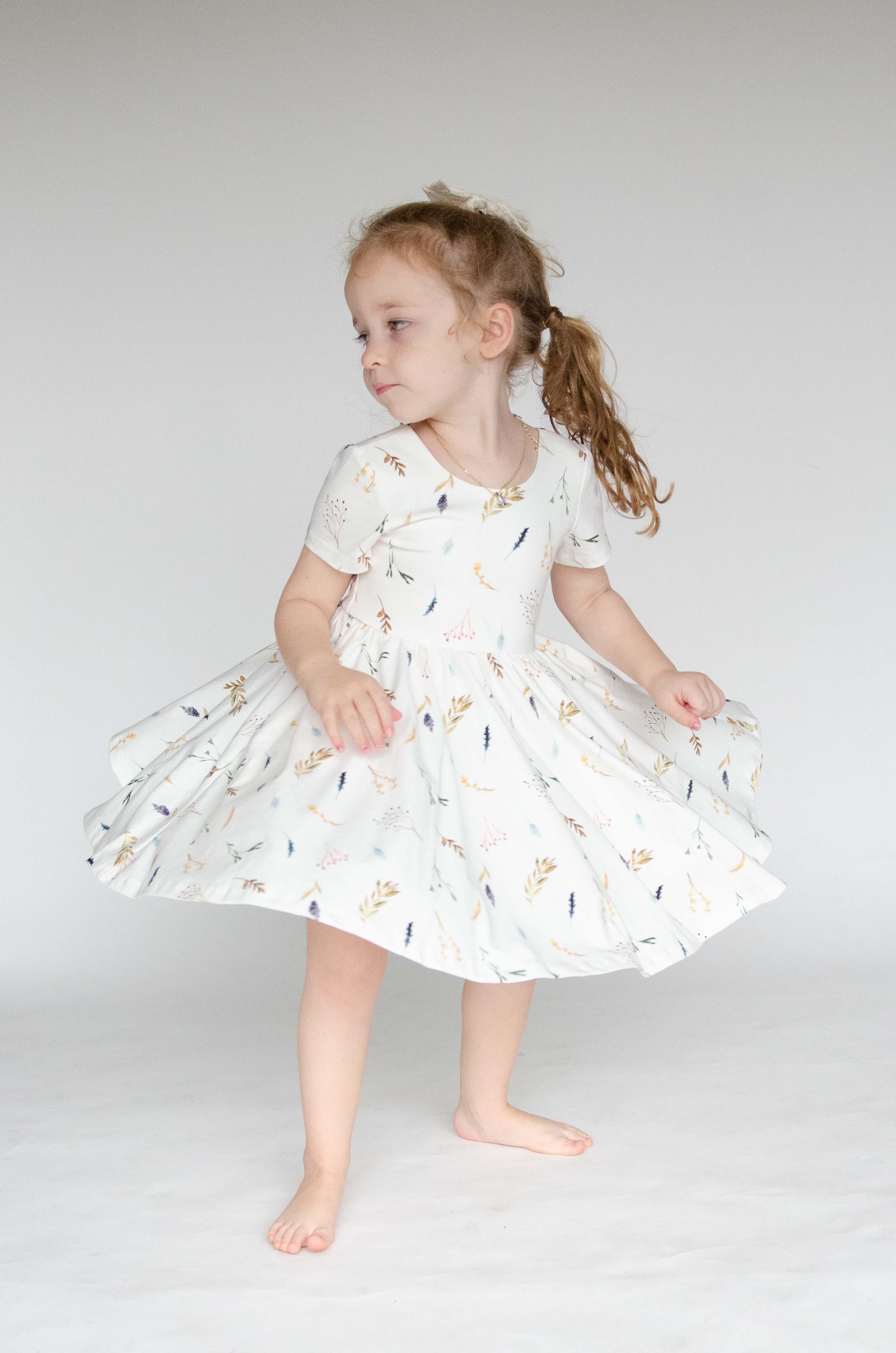 Classic Twirl in Dried Floral Apparel & Accessories Ollie Jay   